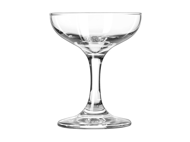 Black Midnight Martini Glassware Rentals